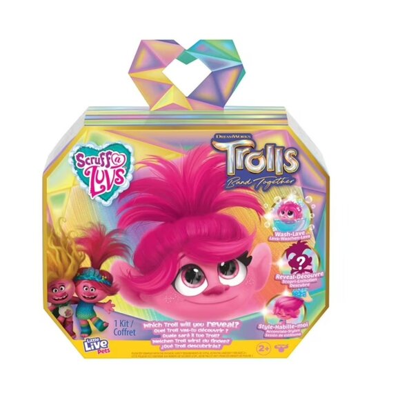 LITTLE LIVE SCRUFF-A-LUVS TROLLS SINGLE PK - Picture 1 of 4